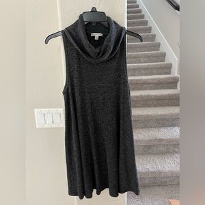 Cowl neck dress- grey
